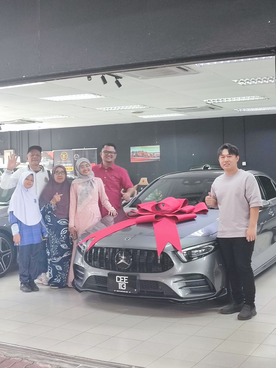 Hakim bin Azman - Mercedes A35